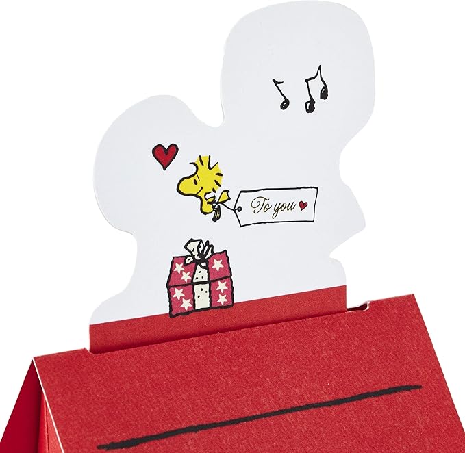 Hallmark Pop Up Peanuts Snoopy Birthday Greeting Card (Snoopy Dog House)