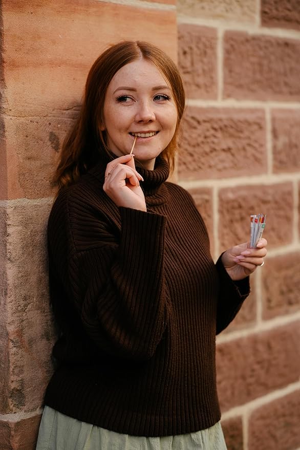 Wonder Toothpick - Flavored toothpicks - Stop Nail Biting - Fresh Breath with Flavored toothpicks - Teeth Cleaning to go - Sugar-Free, Vegan