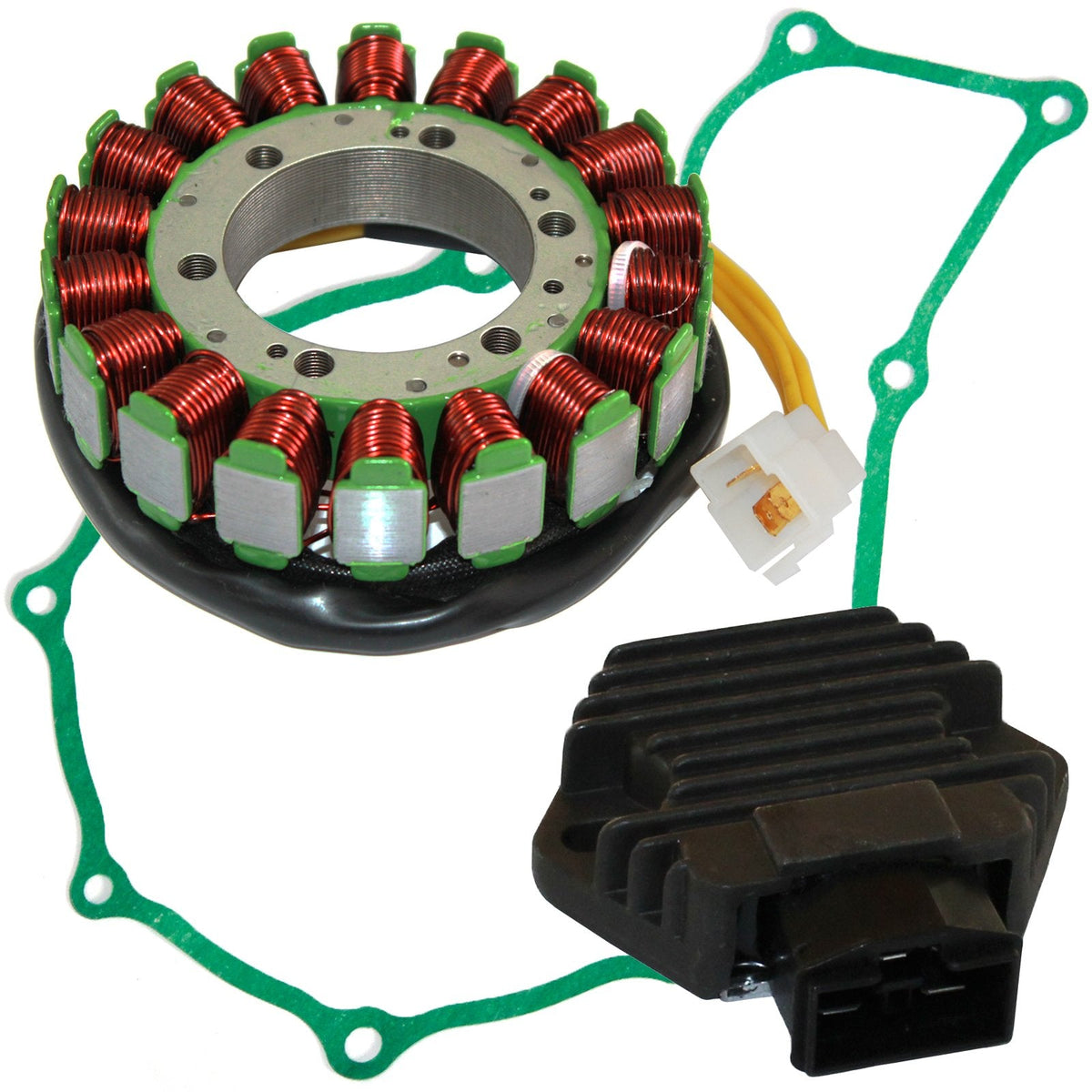 Caltric Stator & Regulator Gasket Compatible With Honda Vt750Cd2 Vt-750Cd2 Shadow Ace 1998-2000