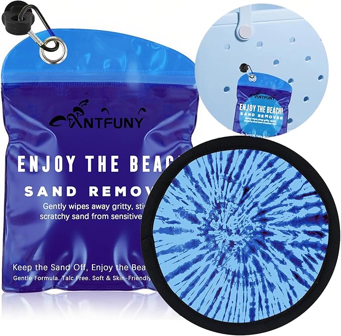 Antfuny Sand Remover Cleaner Eraser for Women Men s Boy Beach Wear Dress Outfit Sandal Shoes Pant Hat Cart Backpack Shirts Cooler Wheel Pants Short Cover Coverup Kimono Vacation Clothes Purse Towel