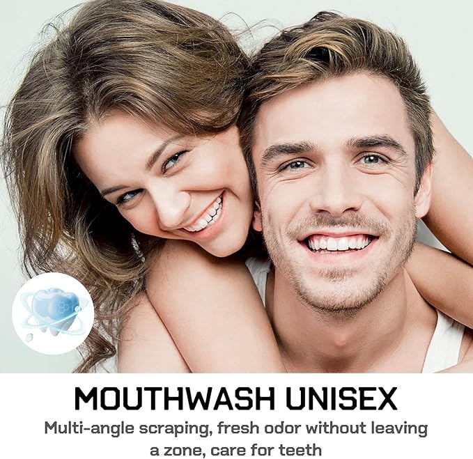 Travel Mouthwash,Mini Travel Size Mouthwash for Fresh Breath,Refreshing Mint Flavor Travel Mouth Wash for Individual Packet Design