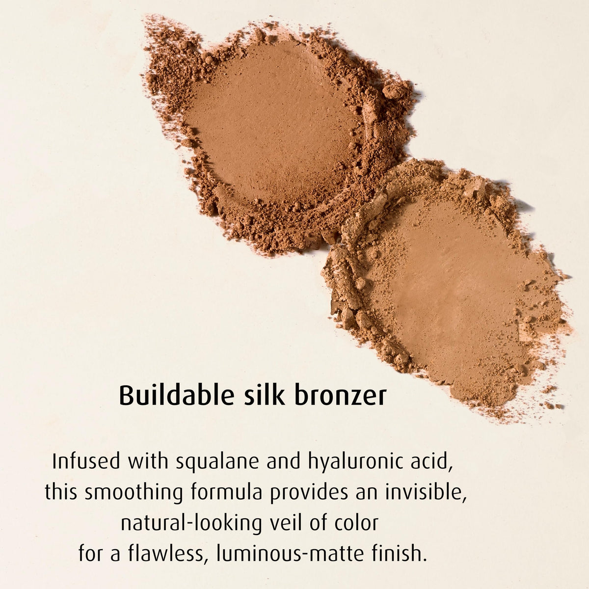Lune+Aster Soft Silk Bronzer | Buildable Silk Bronzer, Luminous-Matte Finish - Caramel