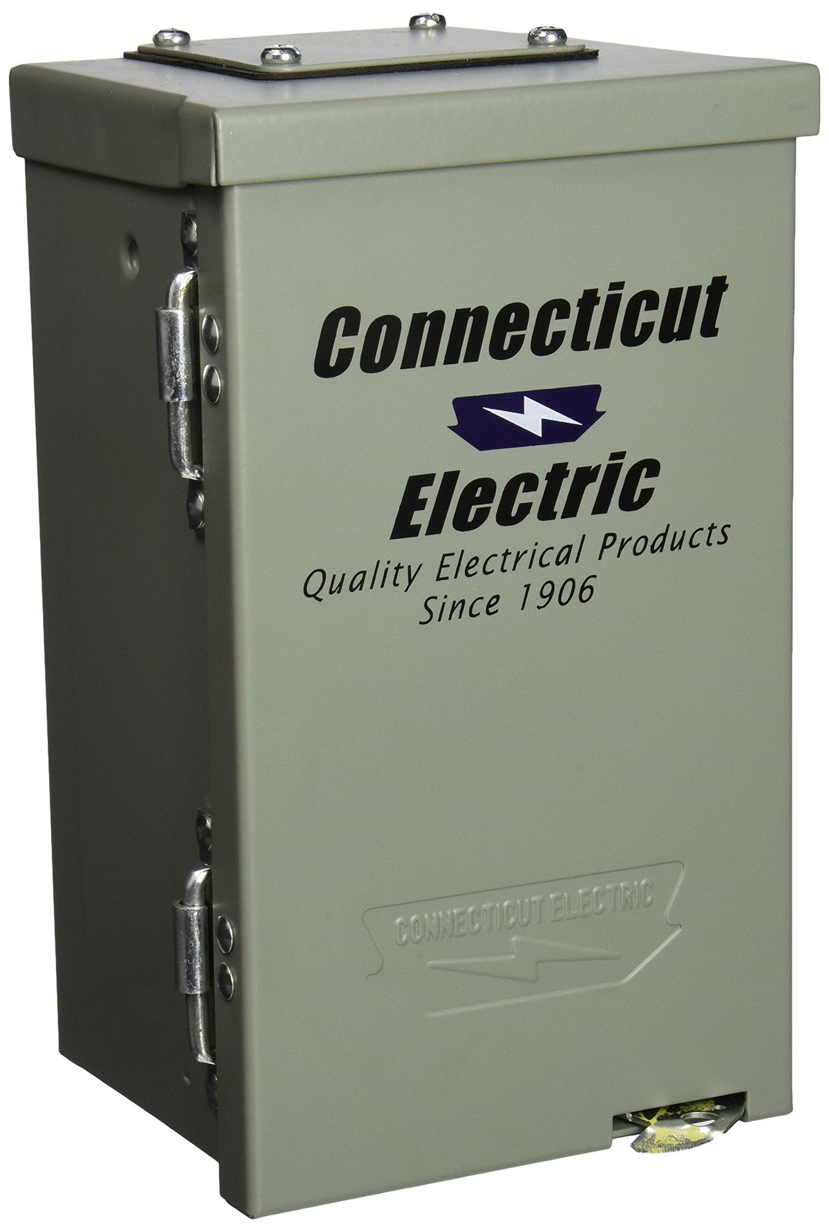 Connecticut Electric Parallax Power Supply (CESMPSC13-HR) 30 Amp Power Outlet Box with Breaker, Grey