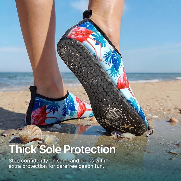 Water Shoes for Women Men Quick-Dry Aqua Socks Swim Beach Barefoot Yoga Exercise Wear Sport Accessories Pool Camping Must Haves Adult Youth Size