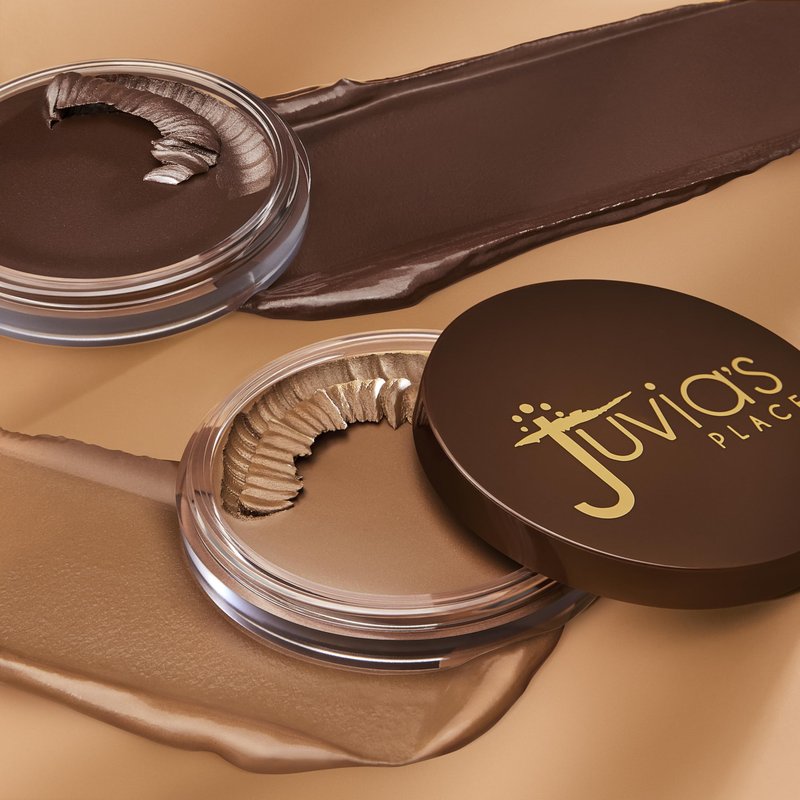 Juvia's Place Bronzed Cream Bronzer - Cocoa - Smooth Cream Bronzer Pot for Sun-Kissed Glow & Warmth, Buildable & Blendable Makeup Contour with Long-Lasting Matte Shimmer Finish, Highly Pigmented
