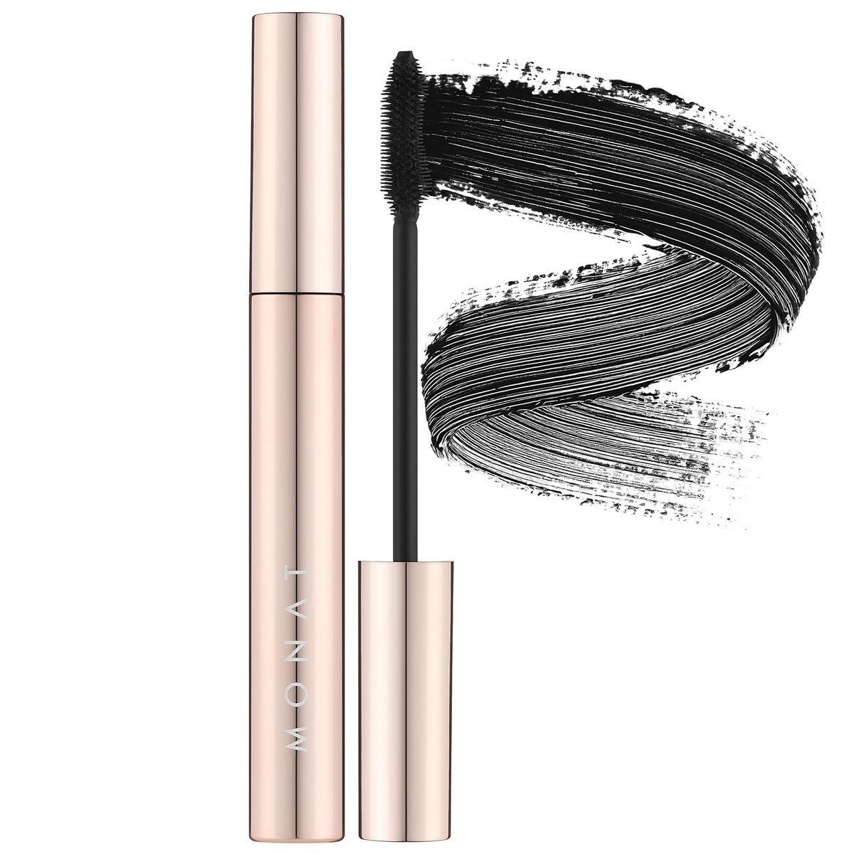 MONAT IR Clinical™ Mascara – Fuller, Longer-Looking Lashes with Instant Volume and Definition, Smudge-Resistant Long-Wear Formula that Nourishes and Strengthens with Melatonin, Caffeine & REJUVENIQE®