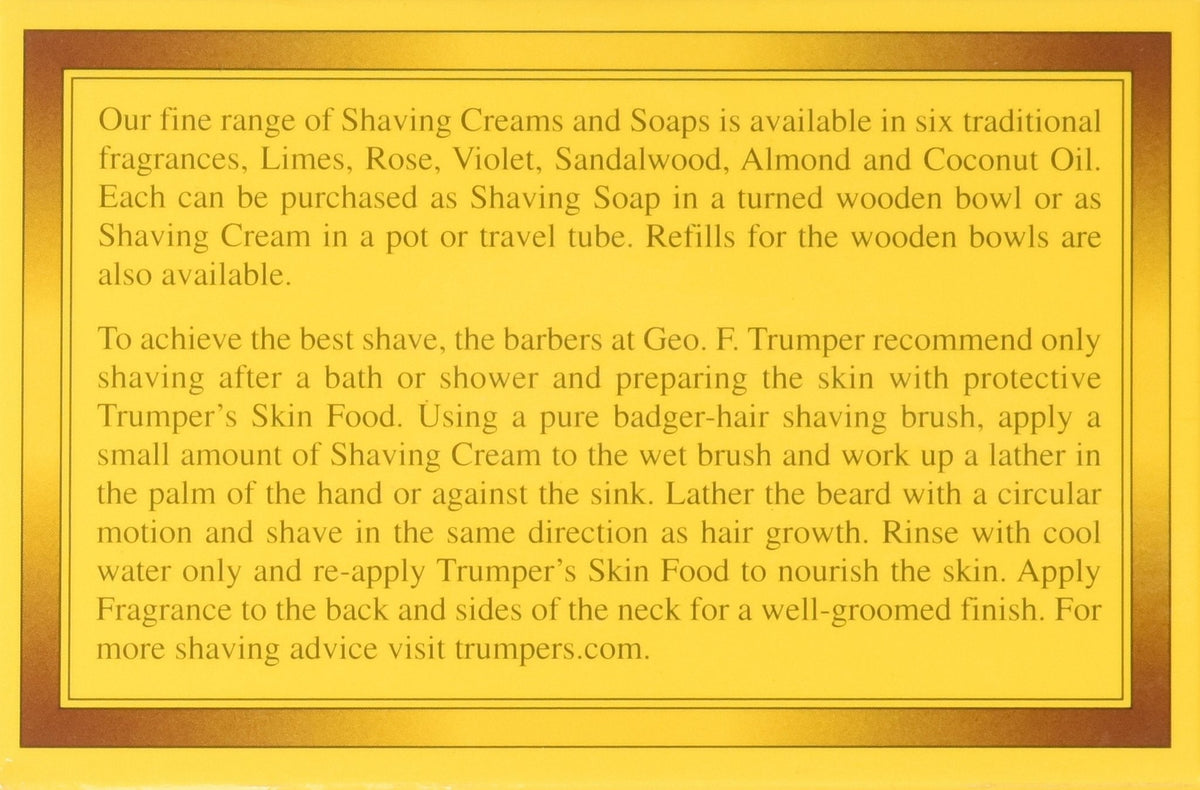 Geo F. Trumper Sandalwood Soft Shaving Cream Jar