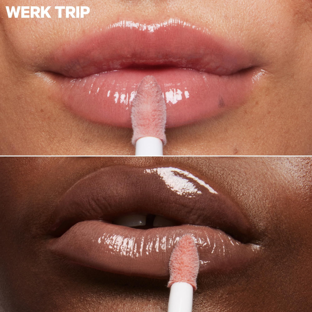 Milk Makeup Odyssey Lip Gloss – Non-Sticky, Hydrating + Sheer-Tinted Gloss with Long-Lasting, High Shine Finish – Vegan Formula Nourishes with Jojoba Oil – Werk Trip (Dusty Rose), 0.2oz