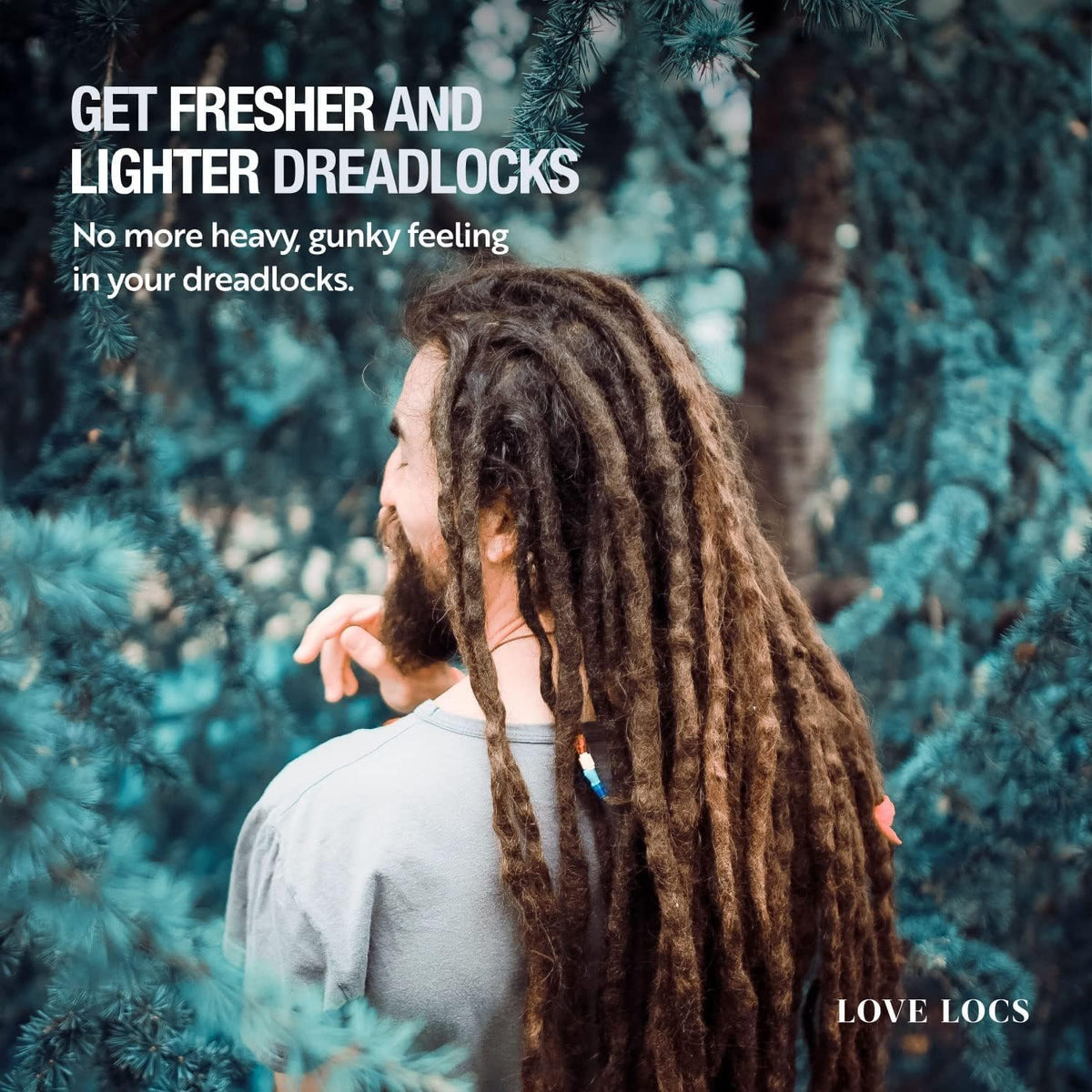 Love Locs Dreadlock Detox Powder with ACV | Deep Clean Loc Soak Wash | Scalp Cleanser for Build Up | Cleansing and Clarifying | Natural | Residue-Free | Dreads Hair Products