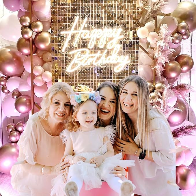 Shimmer Sequin Wall Backdrop Panels, 12pcs DIY Party Decor for Wedding, Birthday, Graduation, Anniversary, Engagement, Holiday & Home Decoration (Champagne Gold)