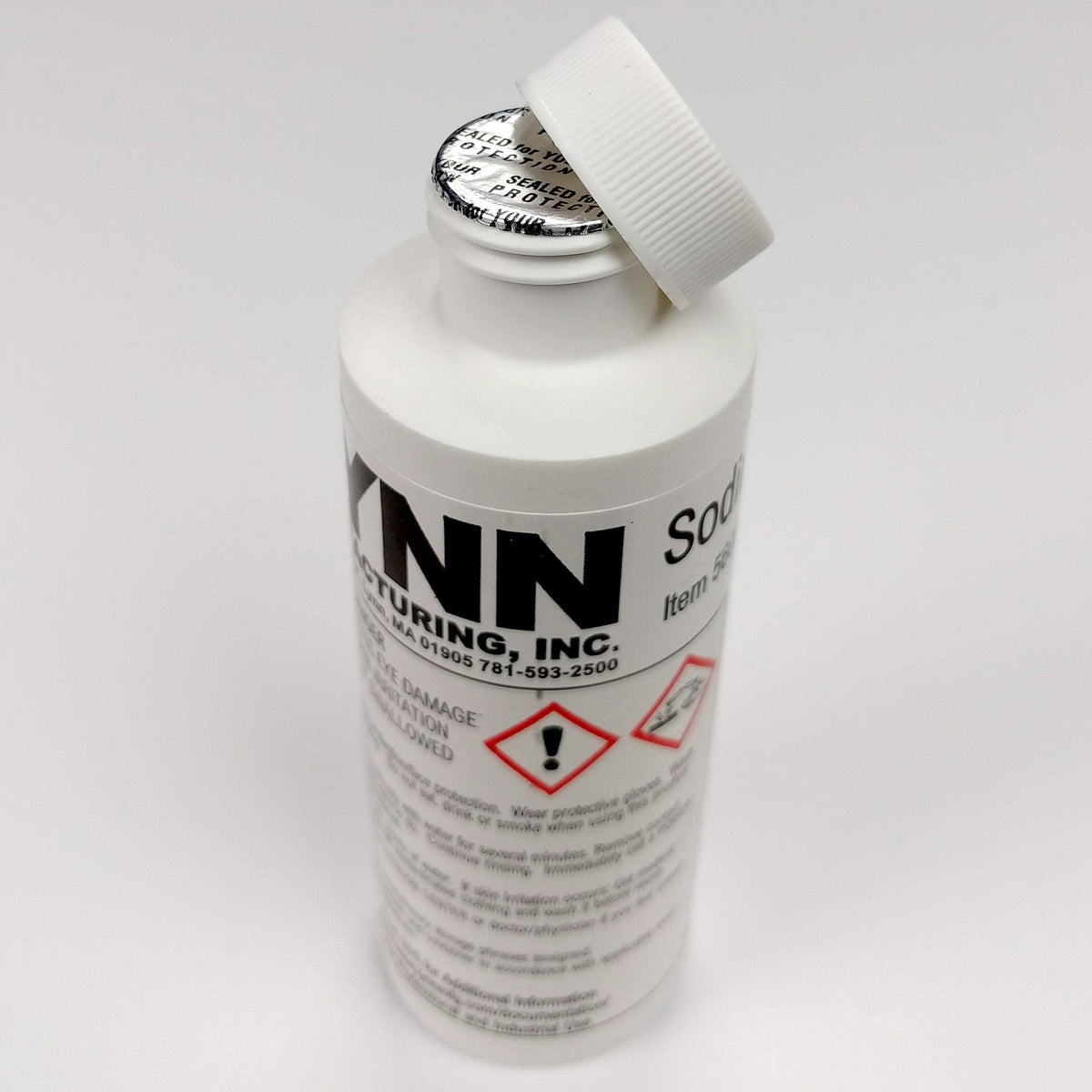 High Temperature Adhesive, 2000F Rated, Sodium Silicate, Water Glass, 40% Solution, 4oz Bottle, 5602 Clear