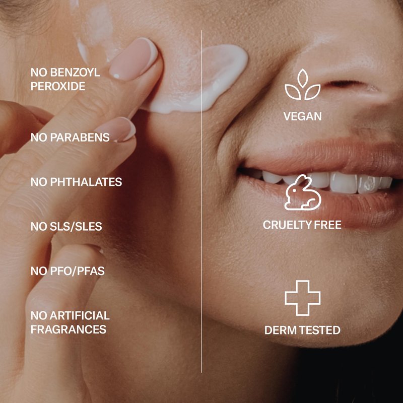 Geologie Skin Repair Moisturizer Face Cream | Clear System Retinol Resurfacing Formula | For Blemish Prone Skin with Niacinamide & Hyaluronic Acid | 60 ML