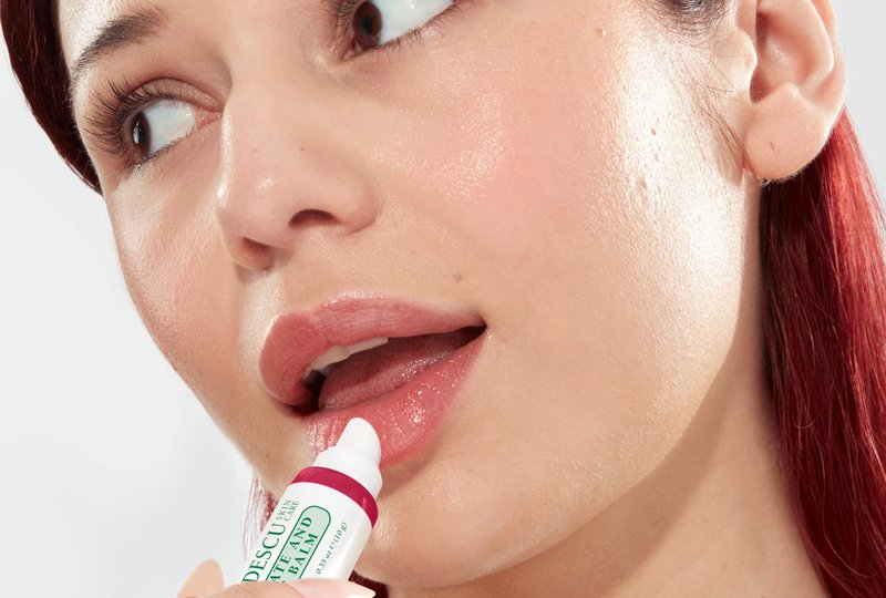 Mario Badescu Moisturizing Watermelon & Basil Lip Balm for Dry Cracked Lips, Infused with Coconut Oil and Shea Butter, Ultra-Nourishing Lip Care Moisturizer for Soft, Smooth and Supple Lips, 0.35 Oz