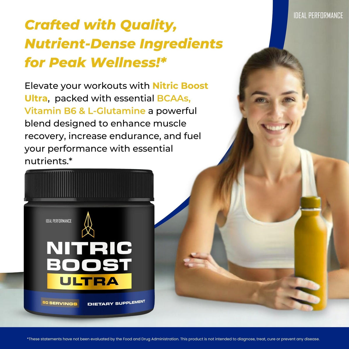 Nitric Boost Ultra Purple Powder, Nitric Boost Ultra for Men Official Formula to Support Energy Levels - Maximum Strength, Nitric Booster Ultra BCAA, NitricBoost Ultra Powder Support Reviews (1 Pack)