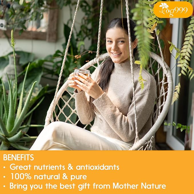 TOG999, 12oz/200 cups Anti-Inflammaheb Loose Leaf Tea | 100% Natural Blend of Ginger, Turmeric, Peppermint, Black Pepper & Cinnamon | Caffeine-Free, Sugar-Free, Gluten-Free, Vegan, Handcrafted
