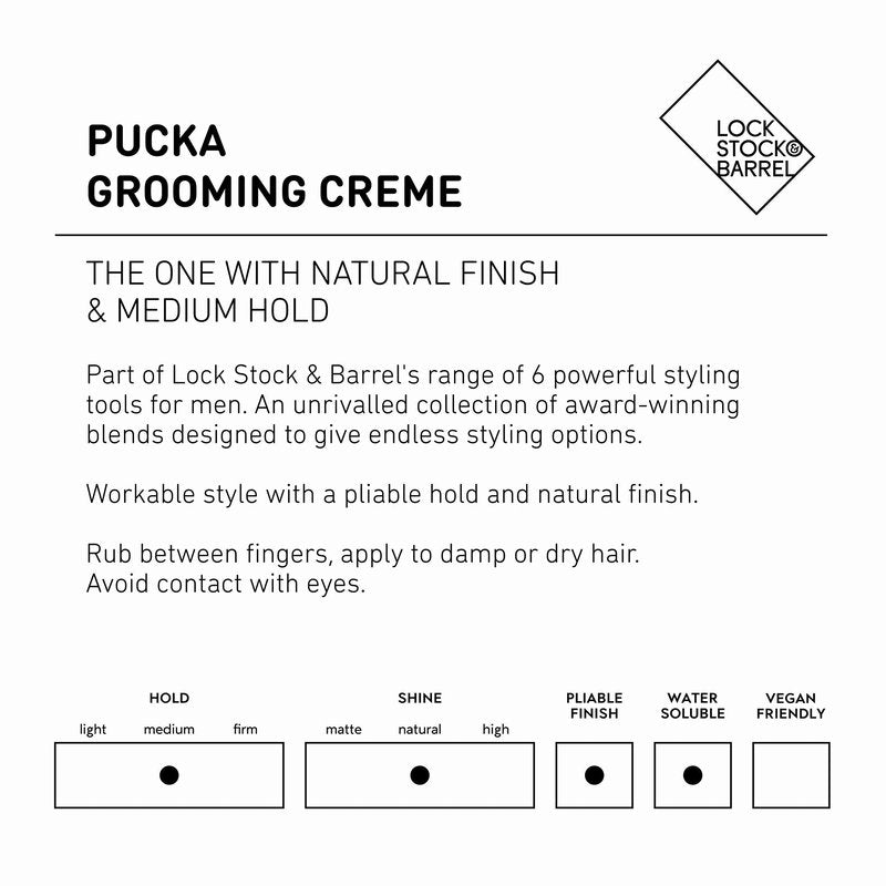 Lock Stock and Barrel Pucka Grooming Crème, 2.11 Ounce
