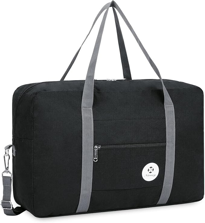 For Spirit Airlines Personal Item Bag Foldable Travel Duffel Bag Tote Carry on Luggage Duffle Overnight for Women and Men