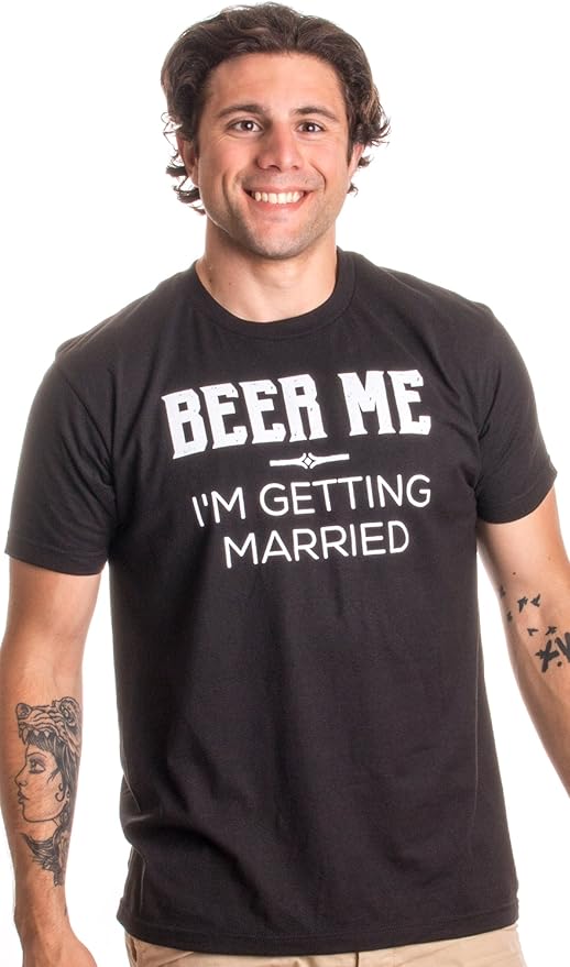 Ann Arbor T-shirt Co. Men's Beer Me I'm Getting Married Bachelor Party T-Shirt