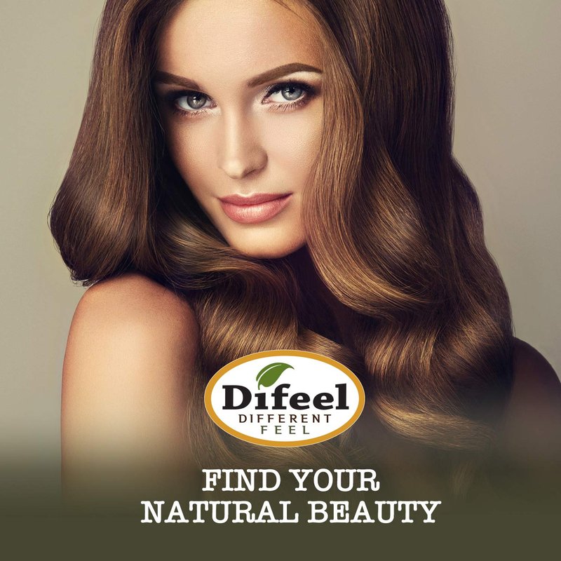 Difeel Premium Natural Hair Oil Peppermint Oil 7.1 Ounce (3-Pack)