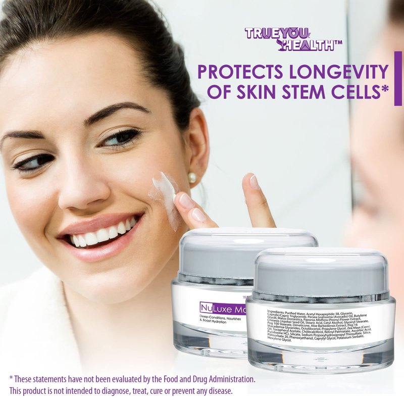 Nuluxe Max Ageless Moisturizer Anti-Aging Cream - Extra Strength Face & Eye Night Help Support Your Skin To Restore Maintain Youthful Appearance, 1 Ounce (Pack of 1)