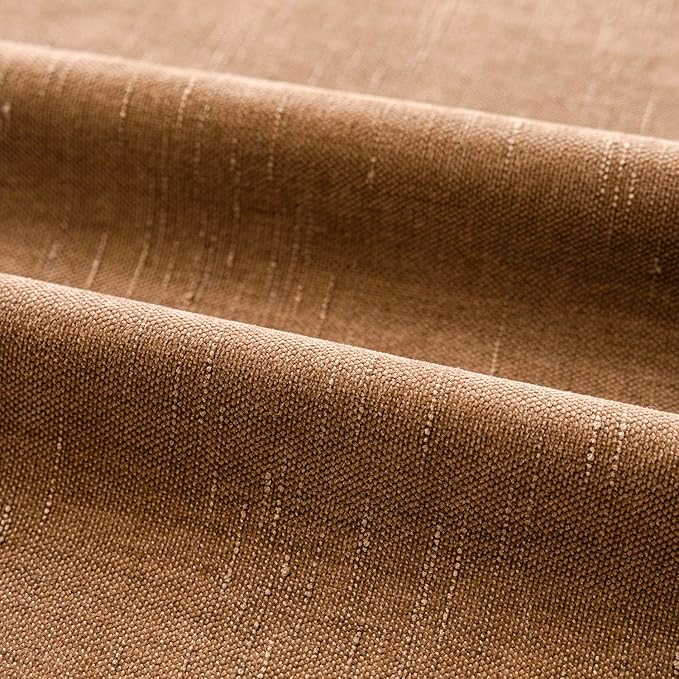 Foindtower Pack of 2 Soft Textured Throw Decorative Pillow Covers Lumbar Accent Solid Cushion Cover Cozy Farmhouse Pillow Case with Zippe for Couch Sofa Bed Living Room 12x20 Inch, Bronze