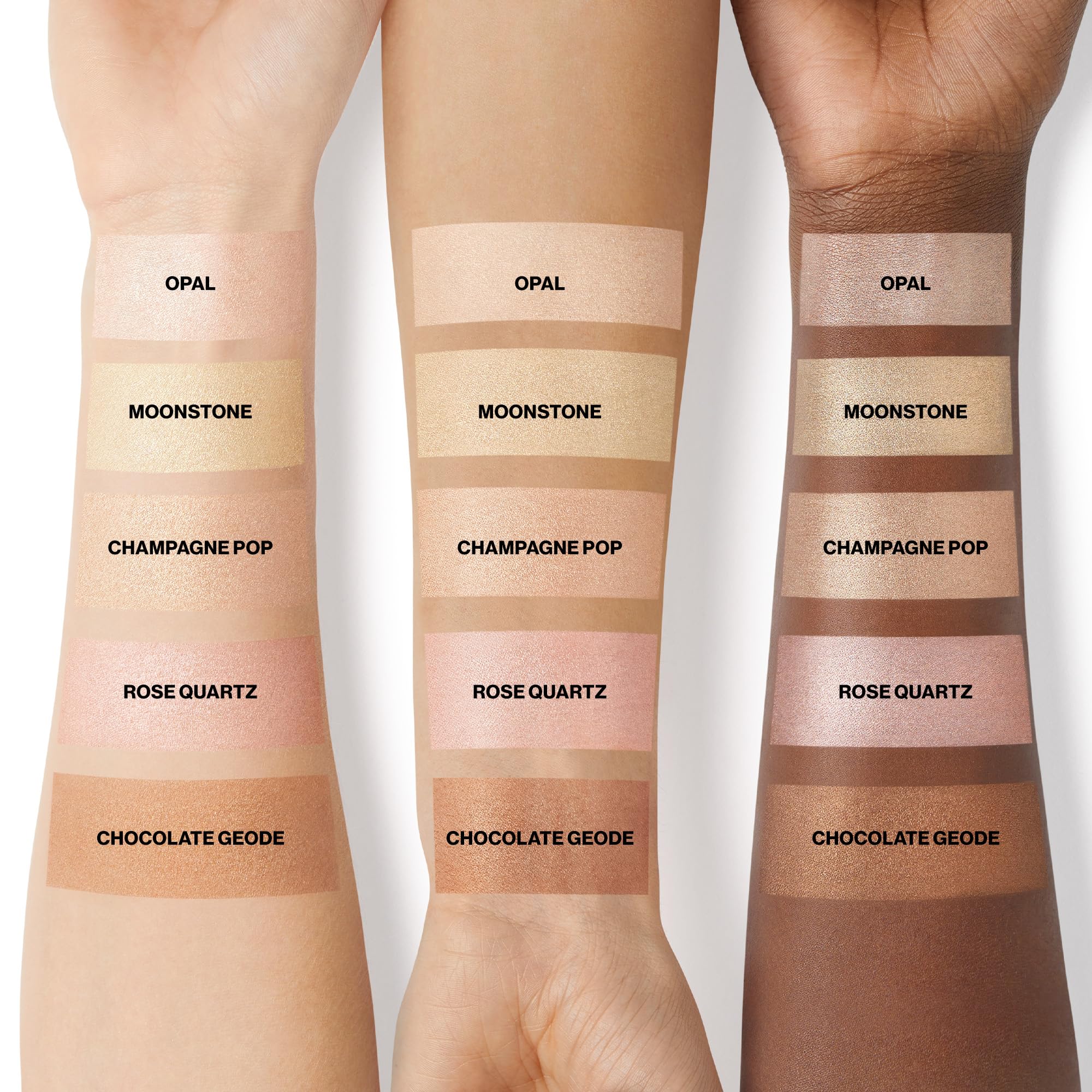 Smashbox X BECCA Shimmering Skin Perfector Pressed Highlighter | Creamy Formula that Melts into Skin for a Natural, Radiant, Glow-Boosting Highlight, 0.24 Ounce, Chocolate Geode