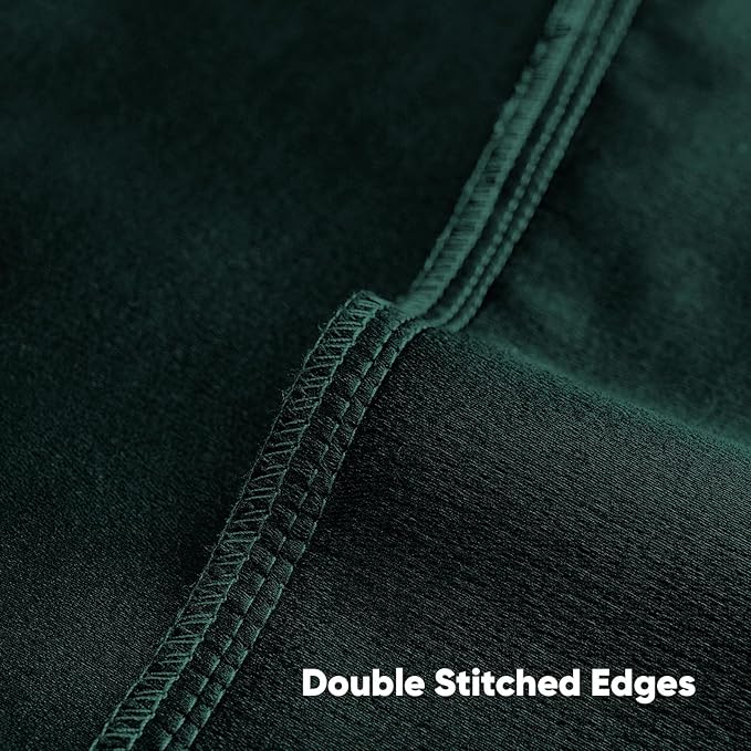 FUTEI Teal Chenille Decorative Throw Pillow Covers 16x16 Inch Set of 2,Soft Cozy Faux Linen Textured Cushion Case,Farmhouse Home Decor for Couch Living Room