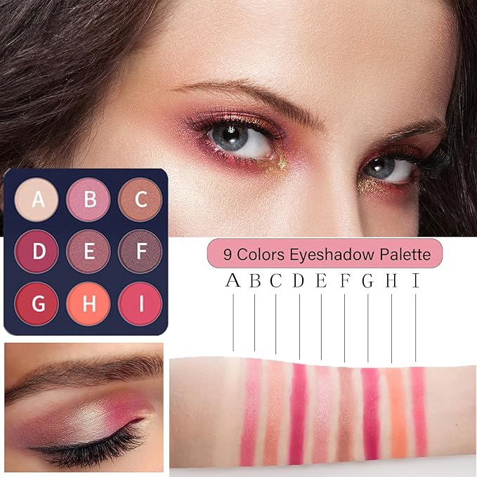 Makeup Set for Women, Makeup Full Kit for Beginners & Professionals, Travel Makeup Set for Teens & Adults, Makeup Gift Set for Girls, Eyeshadow Palette, Lip Gloss, Face & Eye Make up