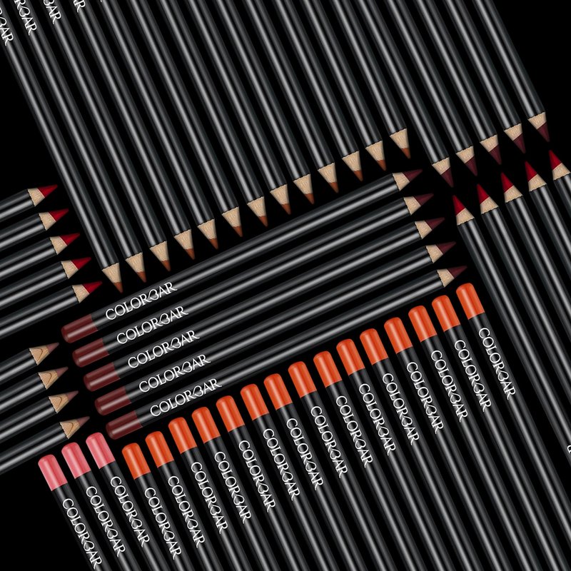 Colorbar Definer Lip Liner - Easy-Glide Contouring Lip Liner Pencil - Matte Finish with Intense Color Payoff - Waterproof - 017 Pure Vino - 0.05 oz