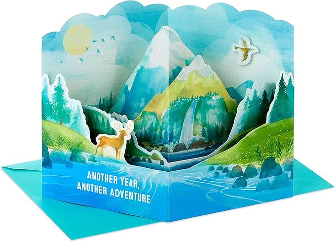 Hallmark Paper Wonder Pop Up Birthday Card (Another Adventure)