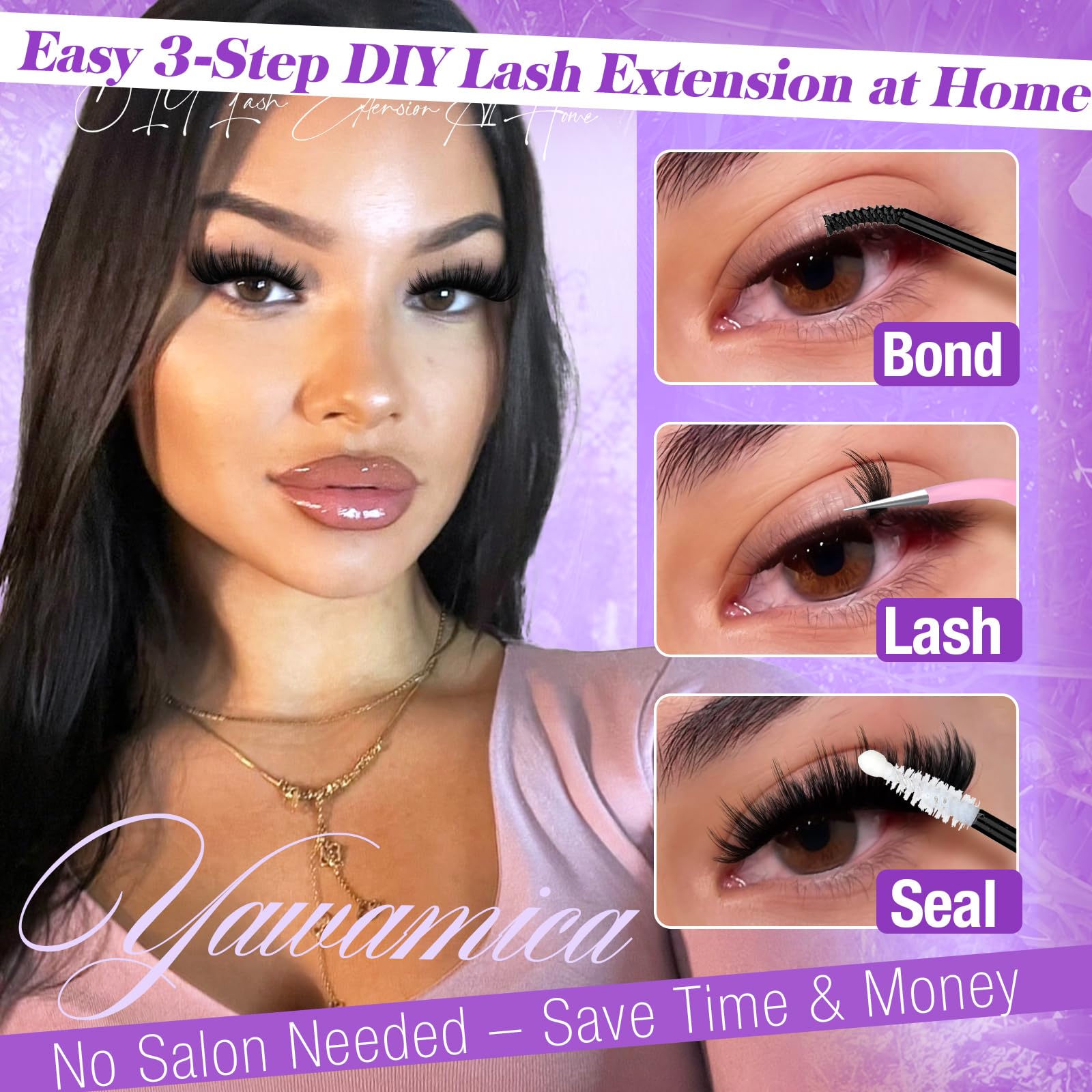 Spiky Lash Clusters Volume Eyelash Clusters Wispy Lashes Clusters Manga Cluster Eyelash Extensions 12-20mm D Curl Individual Lashes 200D Fluffy Cluster Lashes for DIY Lash Look by Yawamica