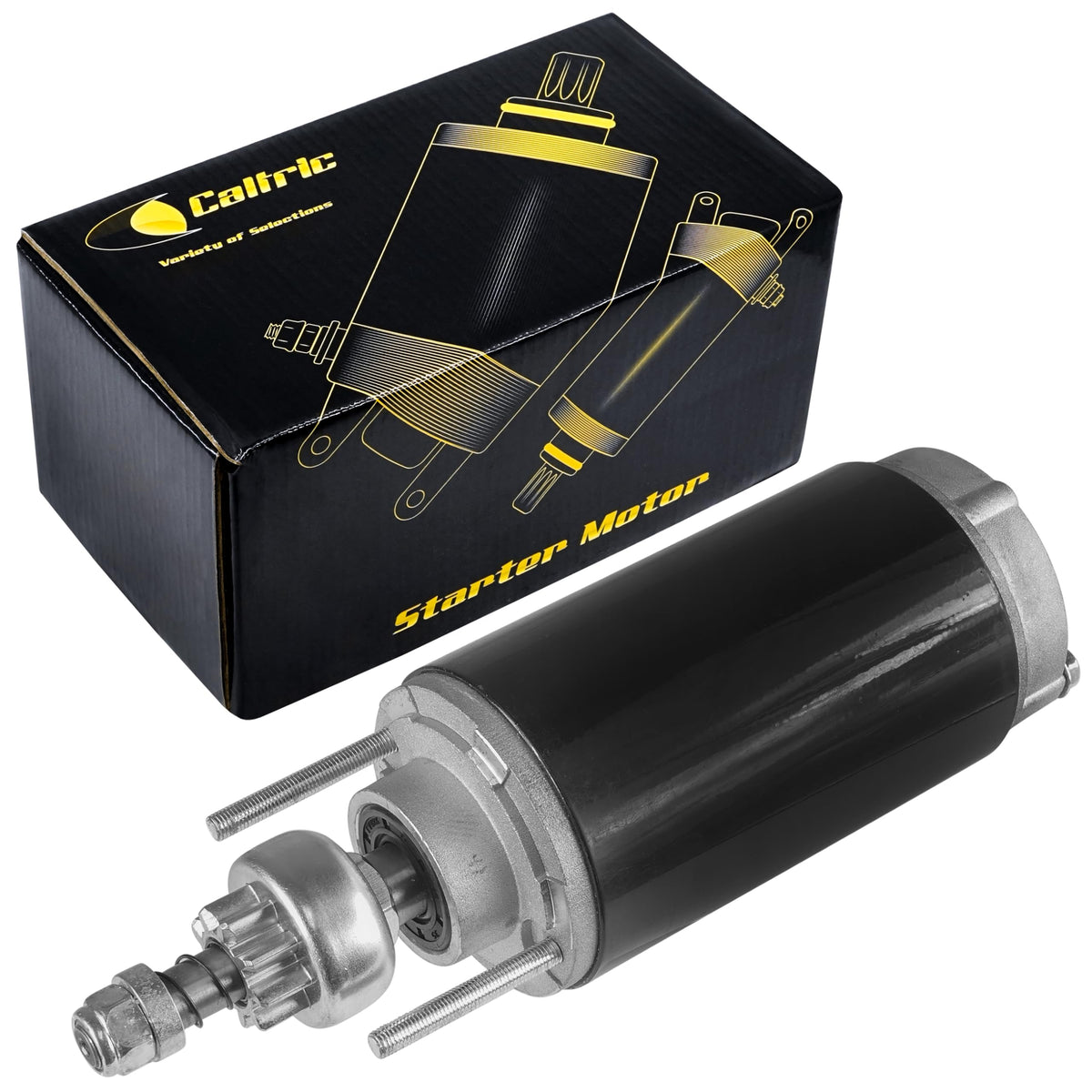 Caltric Starter Compatible with Force 120 120Hp 120Elpt 120-Elpt 120Exlpt 120-Exlpt 1998-1999