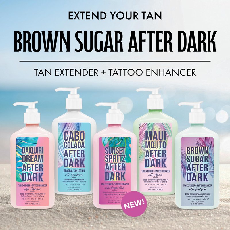 Brown Sugar Double Dark Coconut Cream Tanning Lotion, Ultra-Advanced 400X Black Chocolate Bronzer with Quadruple Coconut Cocktail & Argan Extracts, 13.5 Fl Oz