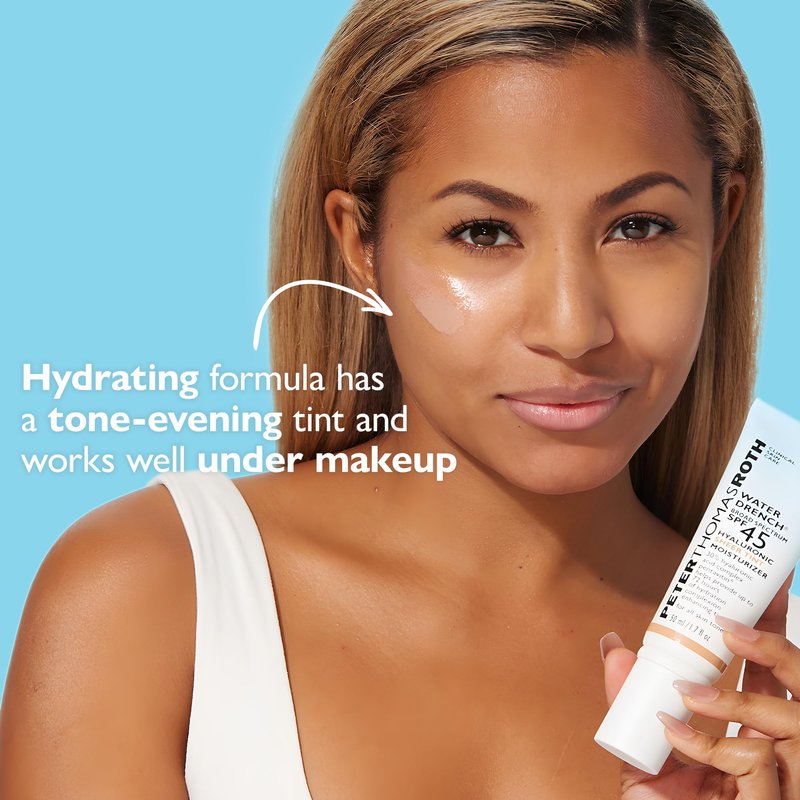 Peter Thomas Roth | Water Drench® Broad Spectrum SPF 45 Hyaluronic Cloud Sheer Tint Moisturizer