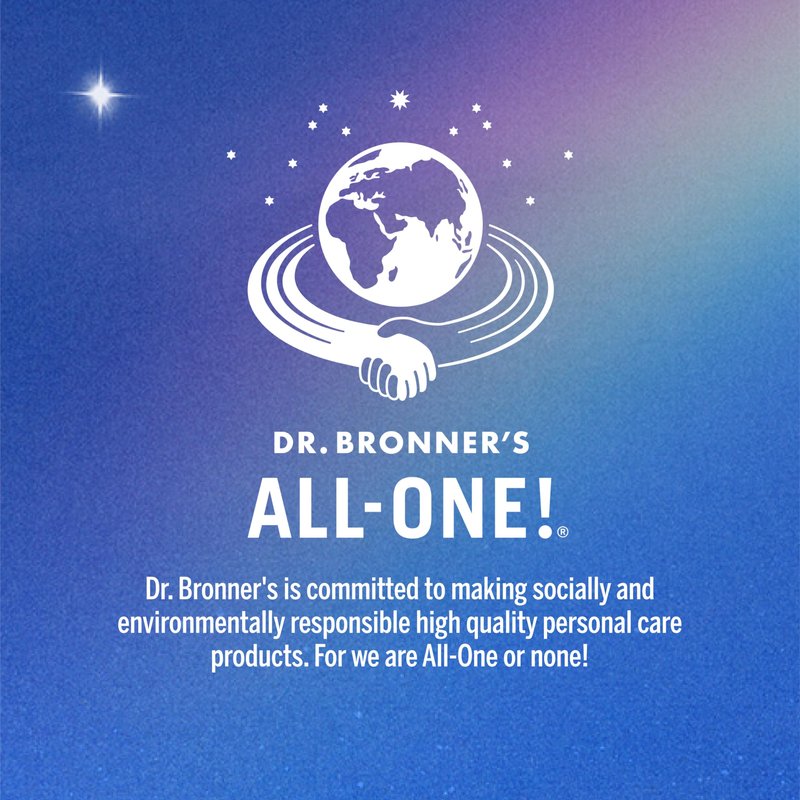 Dr. Bronner's - Organic Sugar Soap (Peppermint, 24 Ounce) - Made with Organic Oils, Sugar & Shikakai Powder, 4-in-1 Uses: Hands, Body, Face & Hair, Cleanses, Moisturizes & Nourishes, Vegan