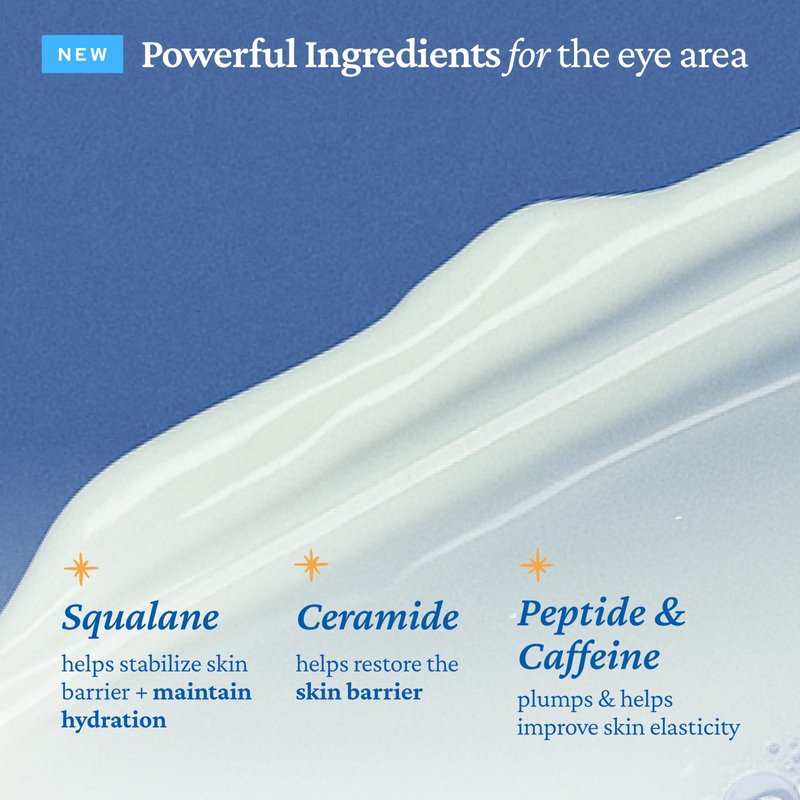 belif Peptide Eye Bomb, Anti-Aging Eye Cream for Wrinkles, Fine Lines, Crow’s Feet & Eye Bags, 48hr Hydration with Ceramide, Squalane, Caffeine, Dermatologist-Tested Korean Skincare, 0.84 fl.oz