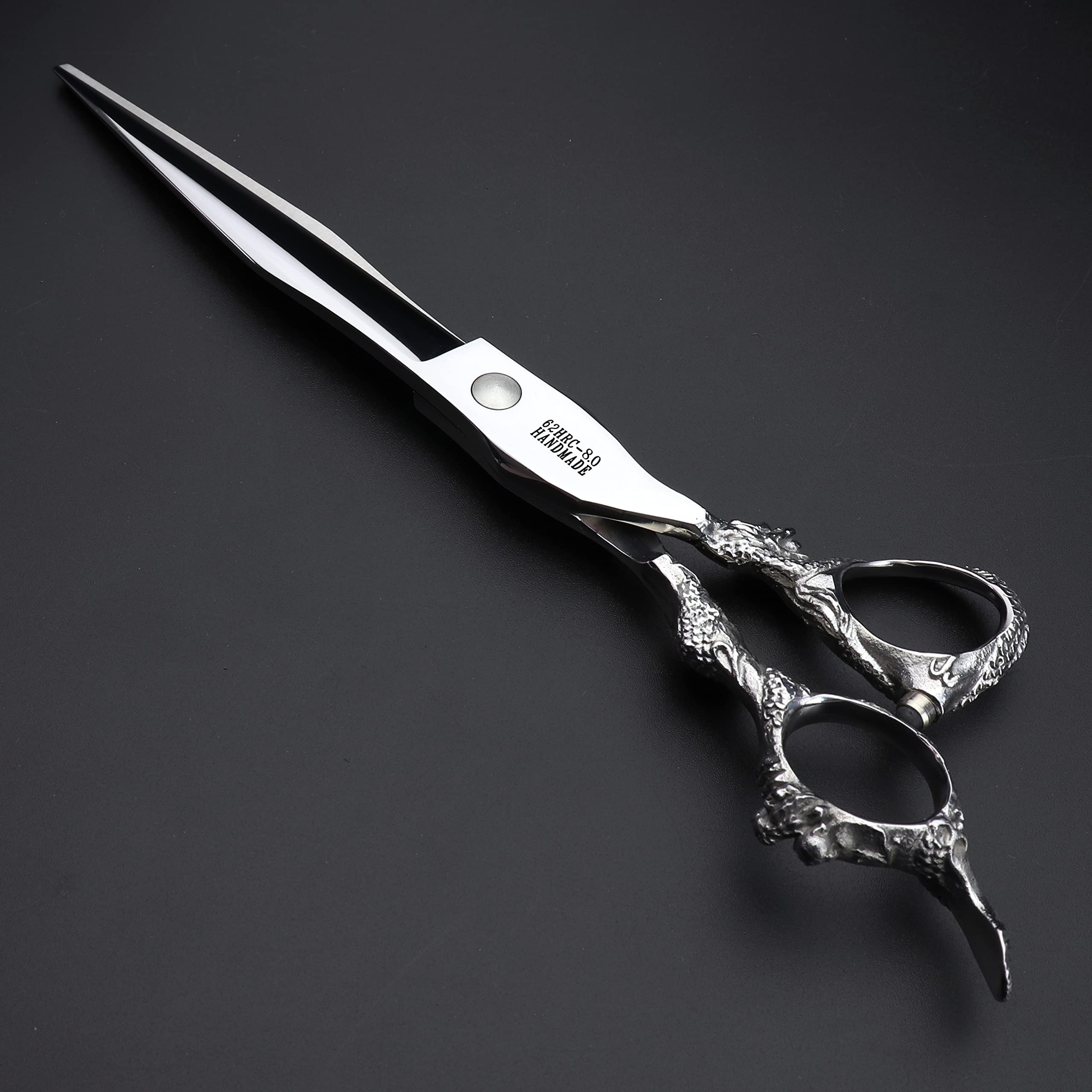 6/7/8/9 inch Professional Hair Cutting Thinning Scissors Barber Shears Hairdressing Salon Set (8 inch flat)