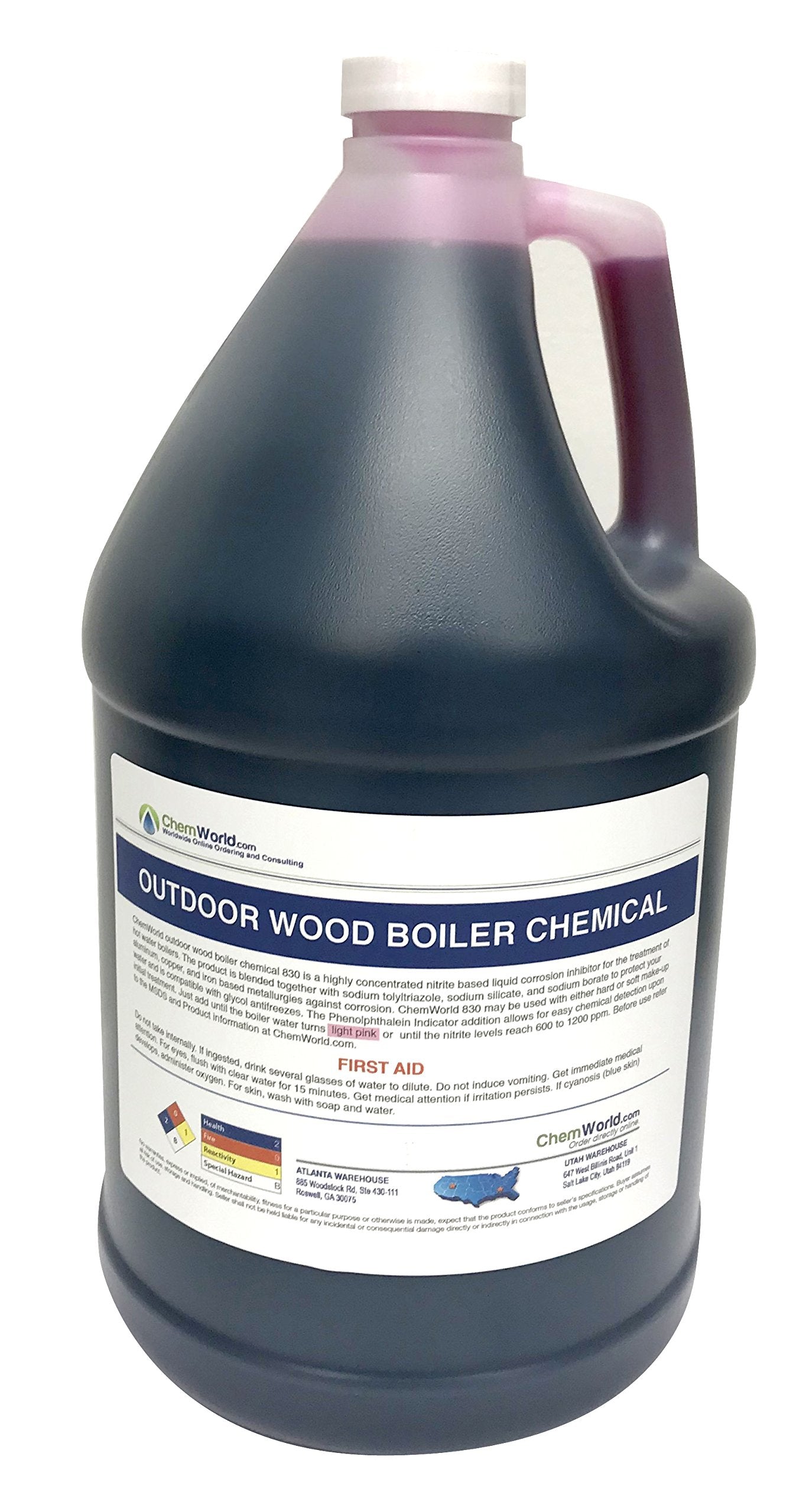 ChemWorld Boiler Rust Inhibitor - Wood Boiler Chemical - 1 Gallon - Treats 250 to 500 gallons of Fresh Water