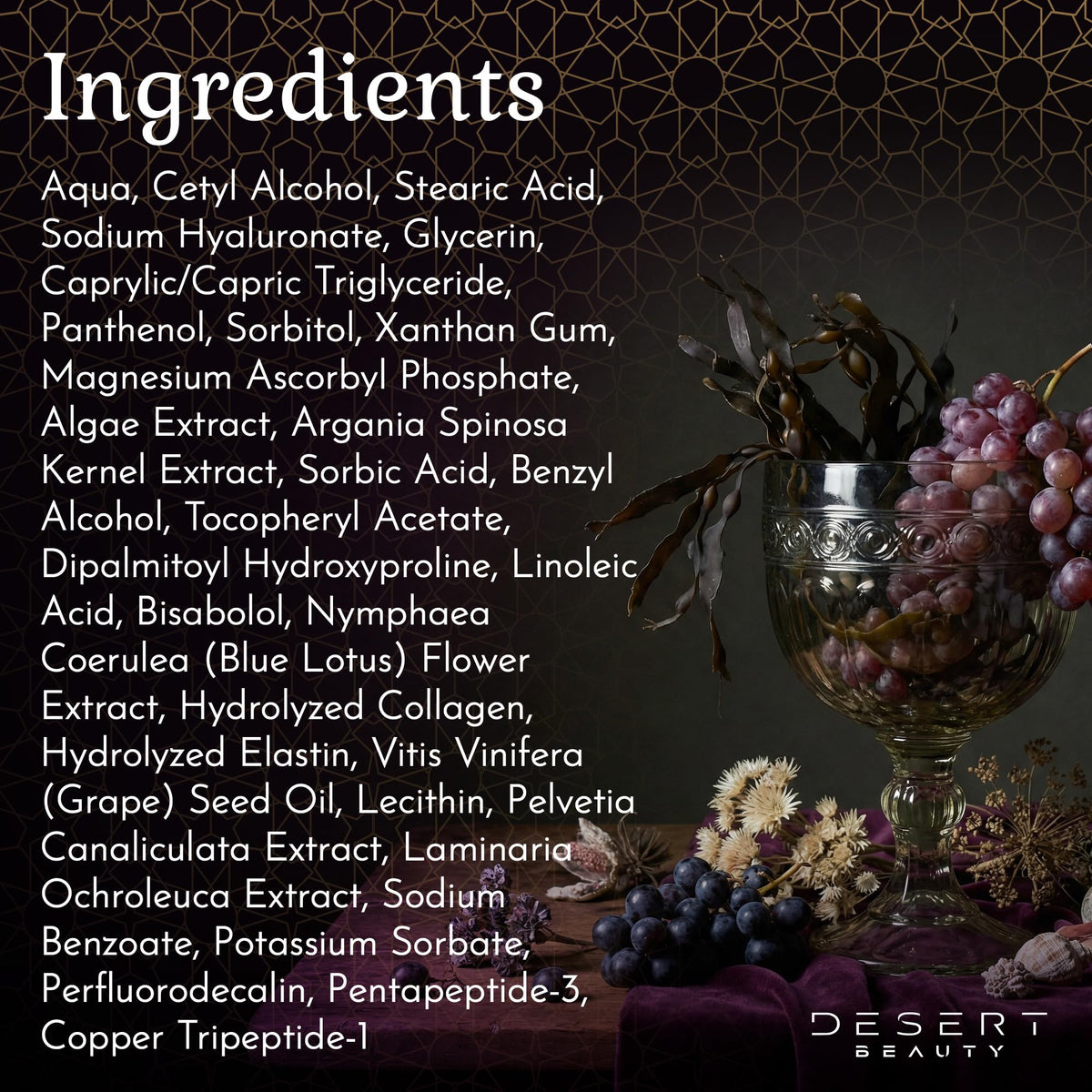 Desert Beauty Neck Firming Cream - Tightening and Lifting Formula - Peptides, Collagen, Hyaluronic Acid - Neck Cream for Women Over 50-3.38 fl oz