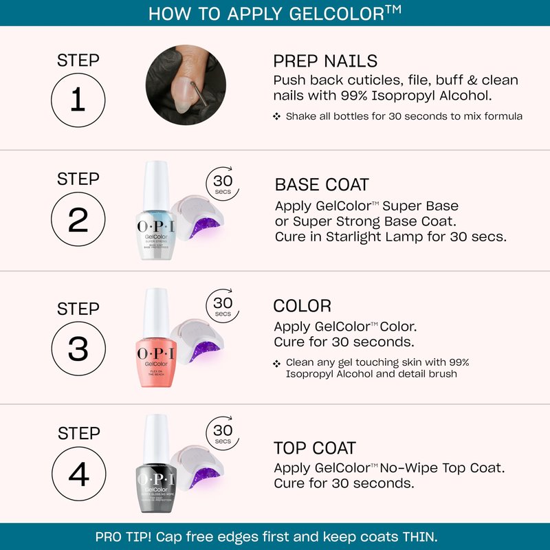 OPI GelColor Suzi Talks with Her Hands | Opaque Muted Gray Crème LED Cure Gel Nail Polish | Salon-Quality Shine, Long-Lasting Wear | Vegan & HEMA Free | 0.5 Fl Oz
