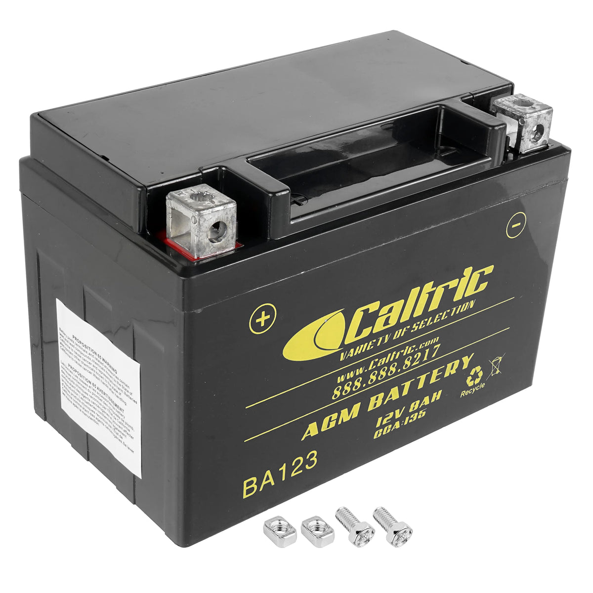 Caltric Agm Battery Compatible with Suzuki 650 Dr650Se Dr650S 1996-2009 2011-2016
