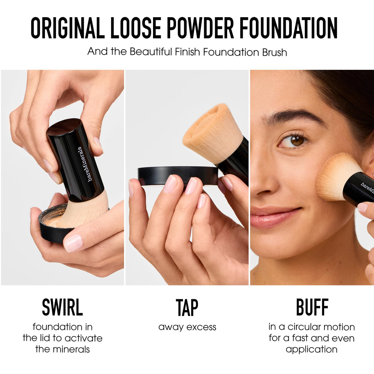 Original Loose Powder Foundation SPF 15, Neutral Medium 15, Vegan, Cruelty-Free & Dermatologist-Tested