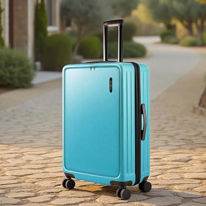 TRAVELARIM Luggage Sets 2 Piece, 24 Inch Suitcase and 28 Inch Luggage with Spinner Wheels, Durable Hard Shell Suitcase Set, Expandable Travel Suitcases with Wheels, Teal