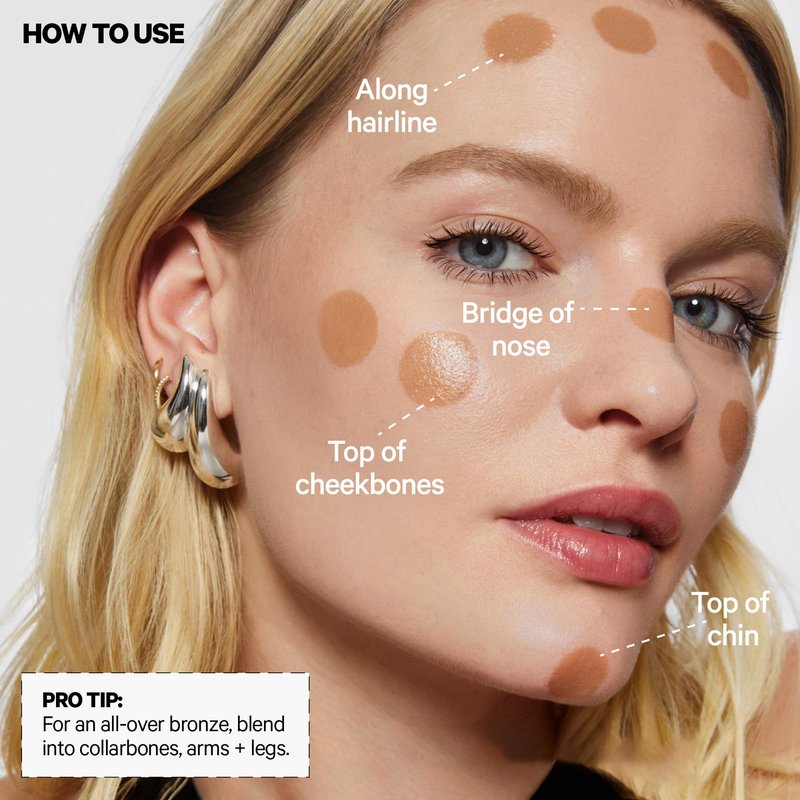 Milk Makeup Matte Bronzer – Buildable Cream Bronzer Stick with Mango Butter + Apricot Oil – Hydrating, Multi-Use Formula for a Sunkissed Glow – Blaze, 0.19 oz