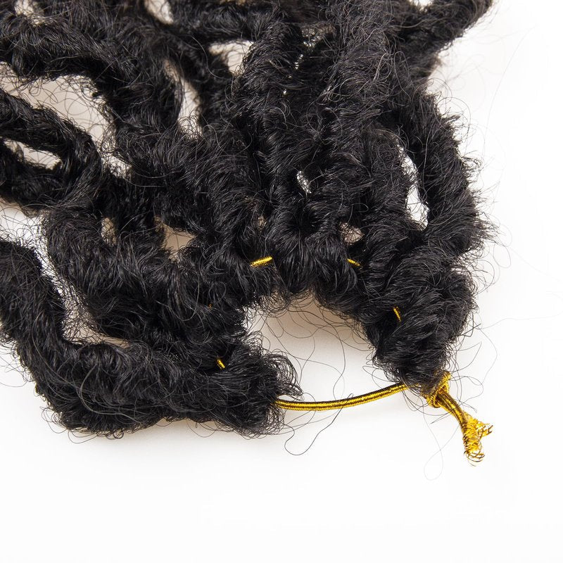 8Packs Faux Locs Crochet Hair 24Inch Crochet Locs, Soft Locs With Curly Ends Boho Faux Locs Crochet Braids(OT30/27, 24Pack of 8))