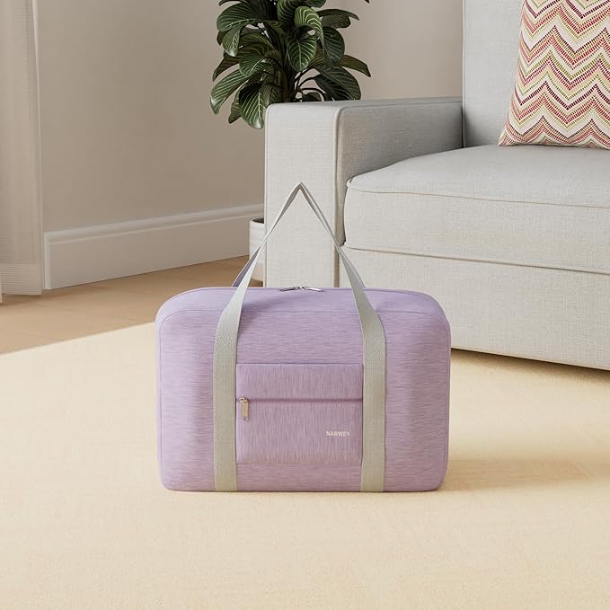 For Spirit Airlines Personal Item Bag Foldable Travel Duffel Bag Tote Carry on Luggage Duffle Overnight for Women and Men