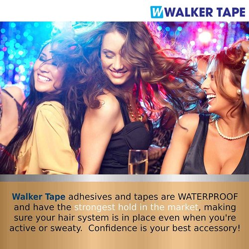 Walker Tape Ounce (355 mL) C22 Citrus Solvent Wig Glue Remover with 3.4 Ounce Ultra Hold Hair System Wig Adhesive WKR-UH-3.4+-C22-12 Custom