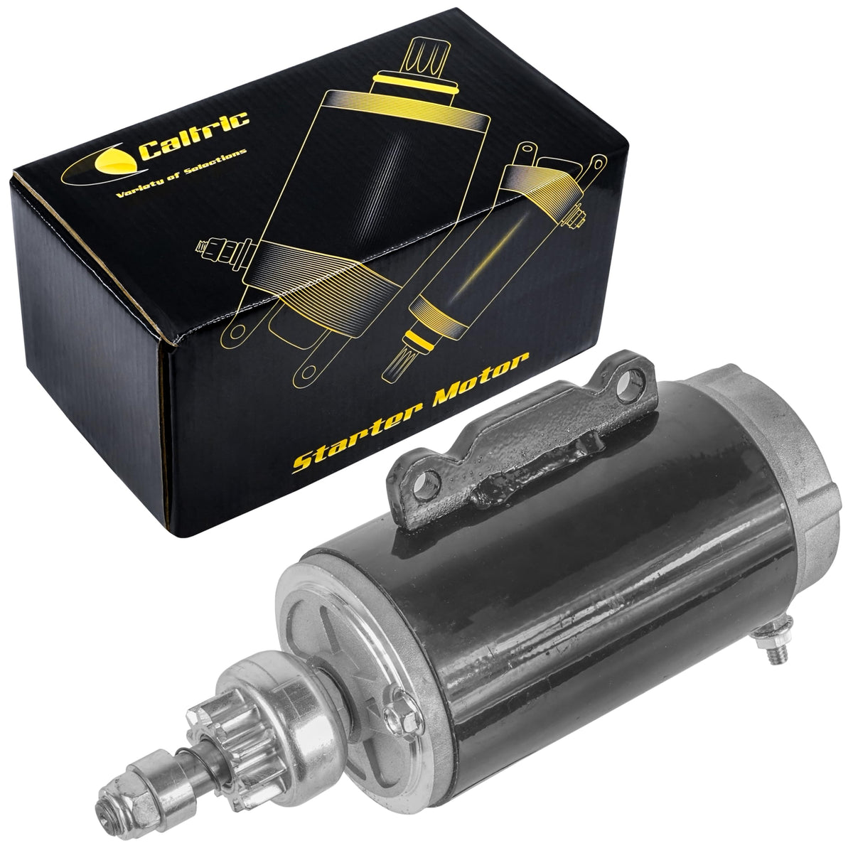 Caltric Starter Compatible with Evinrude 85 88 85Hp 88Hp E85Ttl E88Msl E88Tsl 1.6L 1987-1996 Marine
