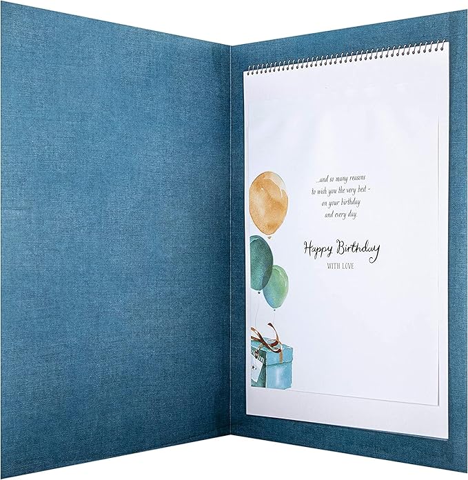 Hallmark Birthday Card for Son - Classic Illustrated Design
