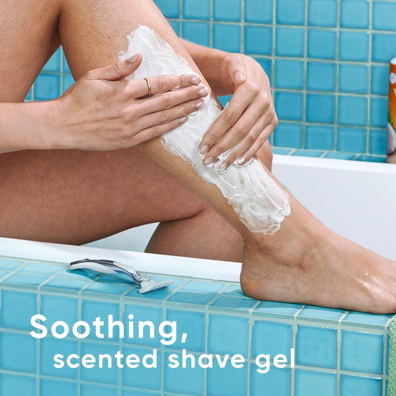 Gillette Venus Relaxing Coconut Shave Gel, Women’s, Shaving Cream, 7 oz Pack of 6 (42 oz total)